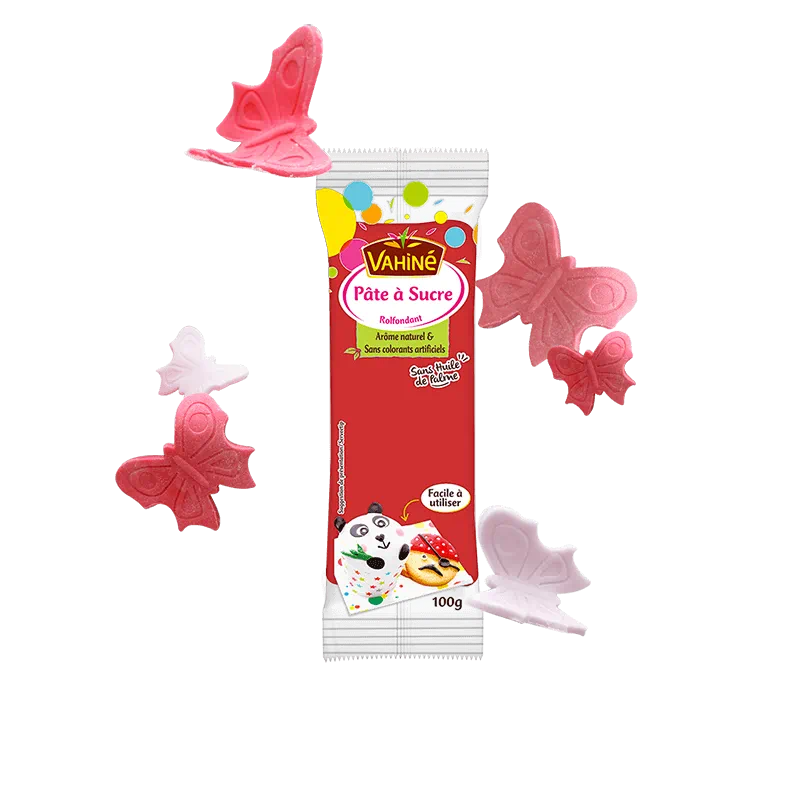 Pate a sucre rouge