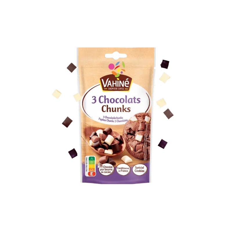 Pepites Chunks 3 chocos