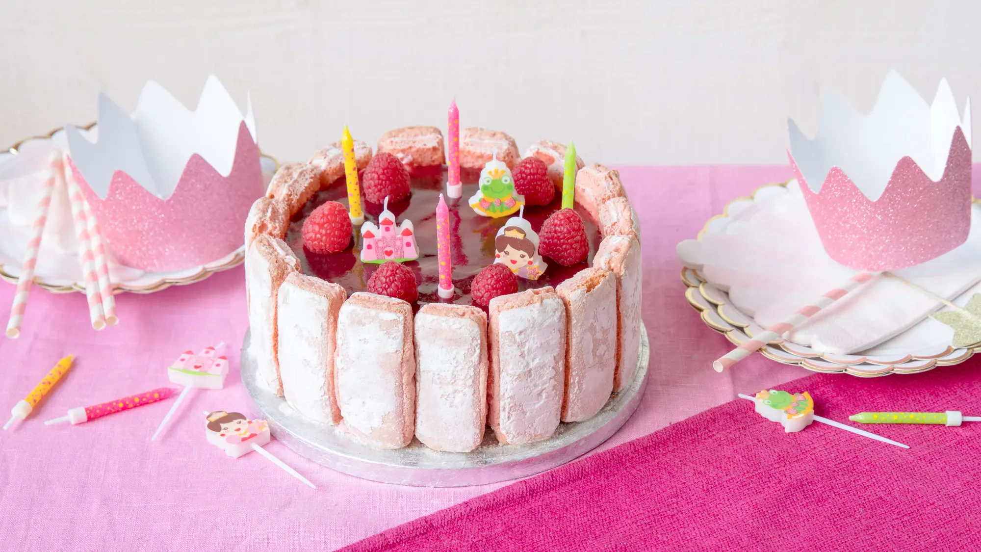 Gâteau charlotte princesse