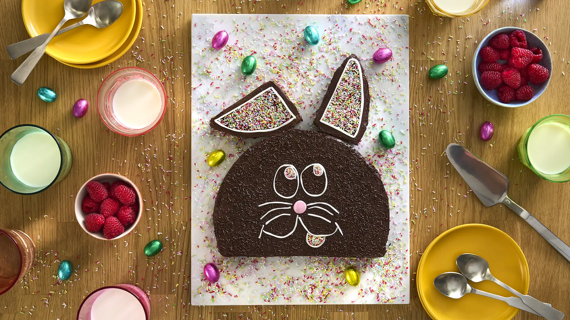 Gâteau Lapin au Chocolat