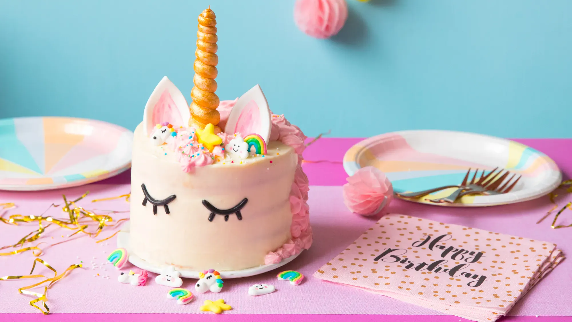 Gâteau licorne