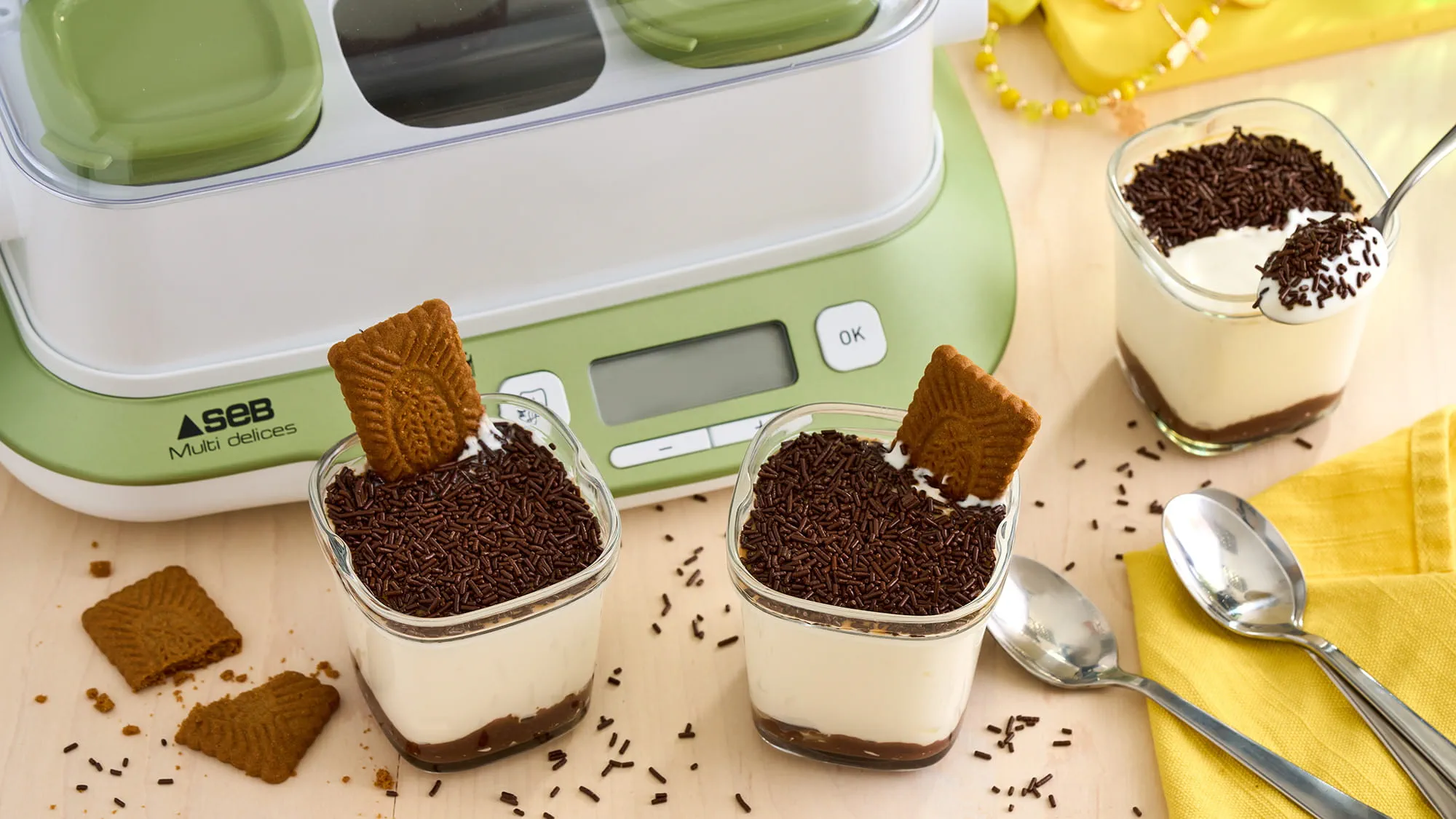 Yaourt façon Tiramisu speculoos