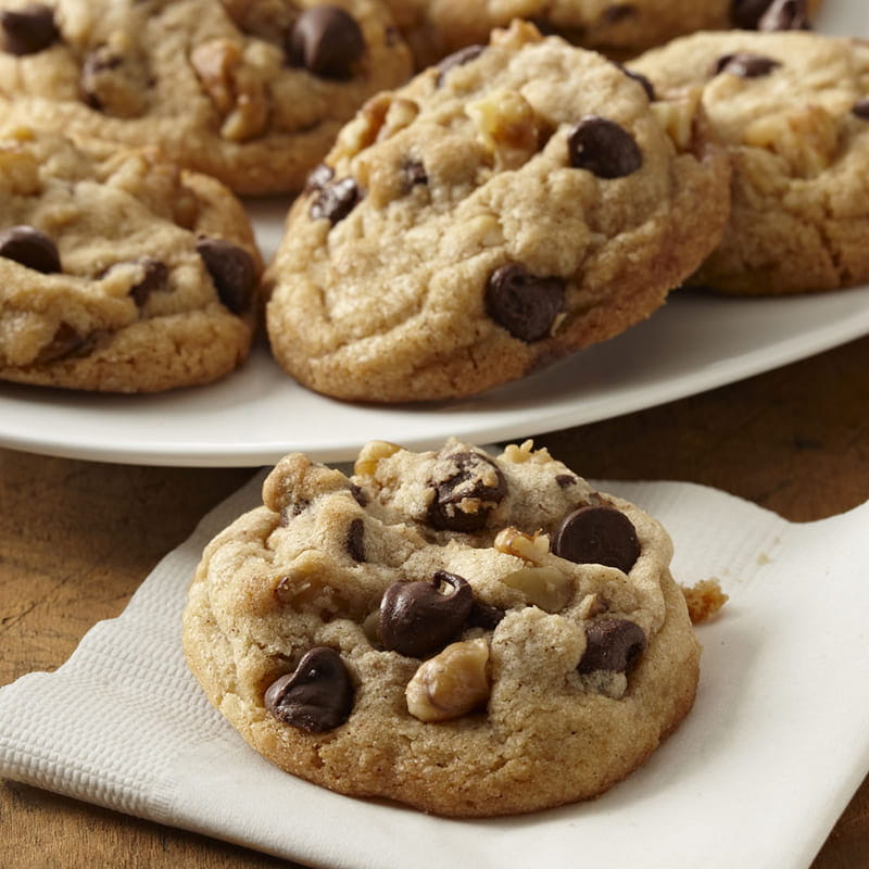 cookies aux pepites de chocolat et aux noix