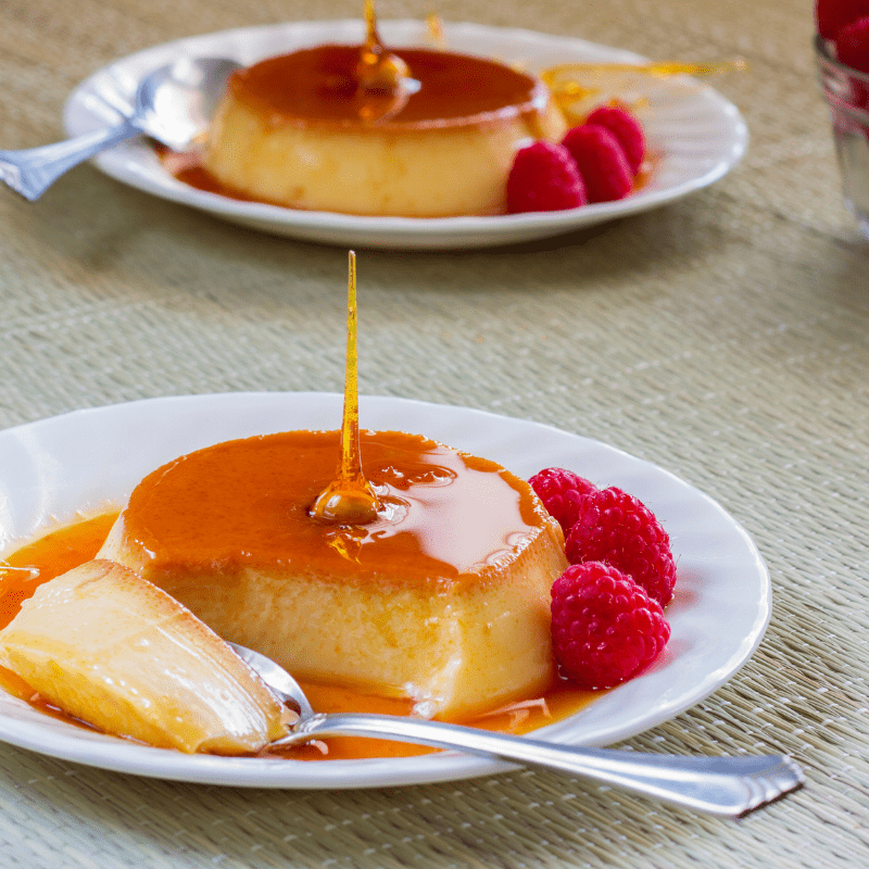 flan au caramel
