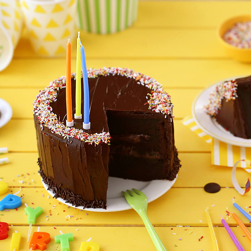 gateau au chocolat anniversaire